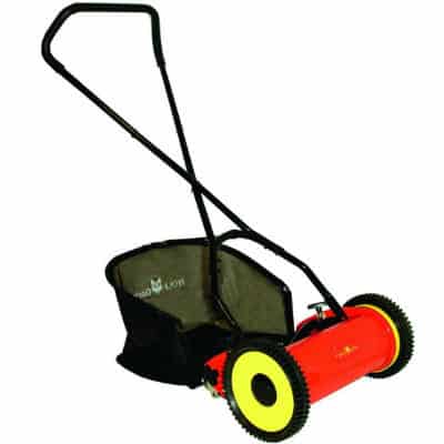 Probably the best push mower to buy for under £60.00. The Wolf-Garten push mower is made from the best materials and has some neat little fetaures like easy change of cutting height with a simple handle, large wheels and slightly heavier at 17kg than other push mowers which helps cutting performance as it weights the mower down for a better finish. Wolf-Garten Push Mower Review