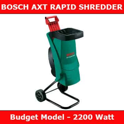 Bosch AXT Rapid Shredder REVIEW