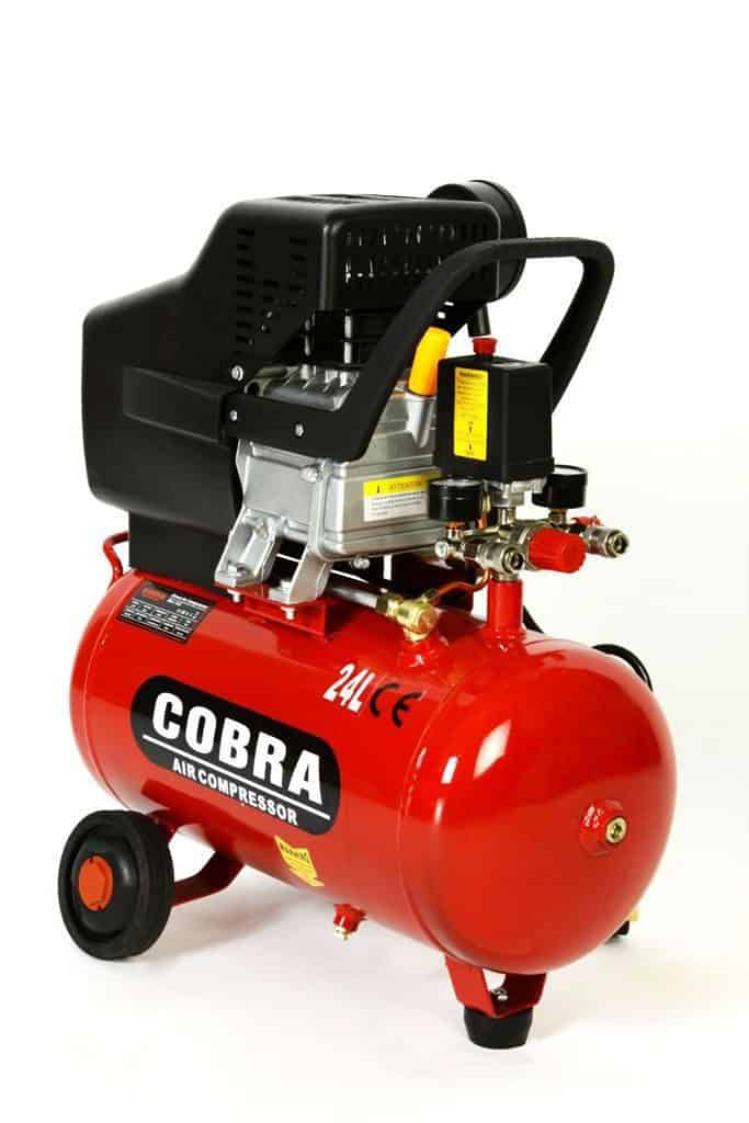 COBRA AIR TOOLS 25L LITER AIR COMPRESSOR WITH FREE 5 PCS KIT