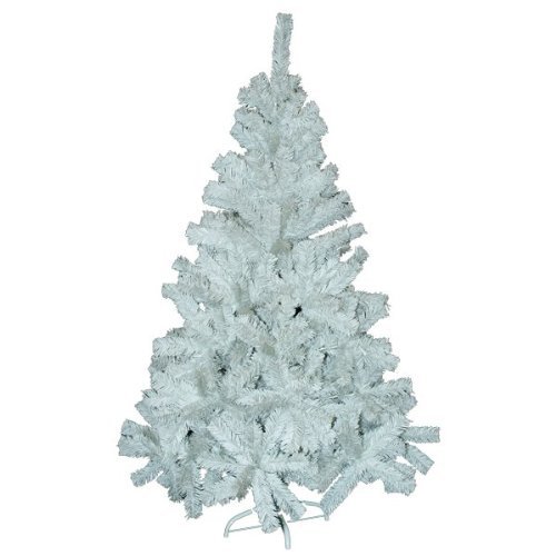 WHITE FERN CHRISTMAS TREE WITH STAND. 6ft
