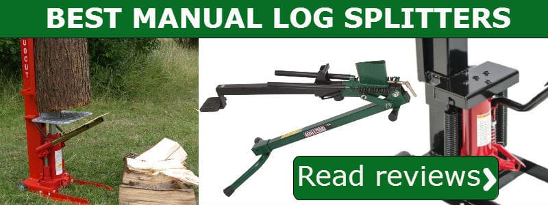 manual log splitter reviews