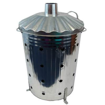 fast burner incinerator, slightly more expensive that some other cheaper models but this product is fully made from galvanised steel and is uk made so it made to the highest quality.