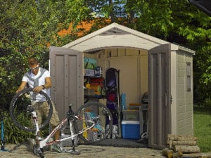 Keter factor 8 x 4 plastic shed review