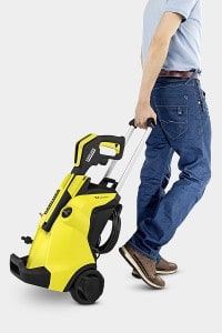 Kärcher K4 Full Control Pressure Washer wheels