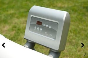 MSPA Luxury Alpine Jacuuzi Spa control panel