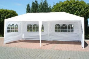 FoxHunter Waterproof 3m x 6m PE Gazebo review