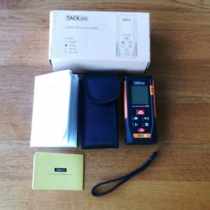 Tacklife laser distance measurer whats included.