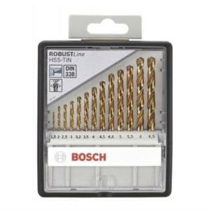 Bosch 2607010539 135 mm HSS-TiN Drill Bits - 13-Piece Review