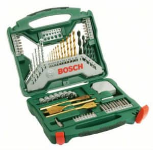 Bosch Titanium Drill and Screwdriver Set - 70 Pieces