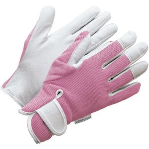 Ladies Leather Gardening Gloves by Viridescent