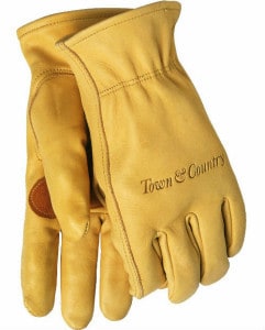Town & Country Superior Leather Lined Gardening Gloves