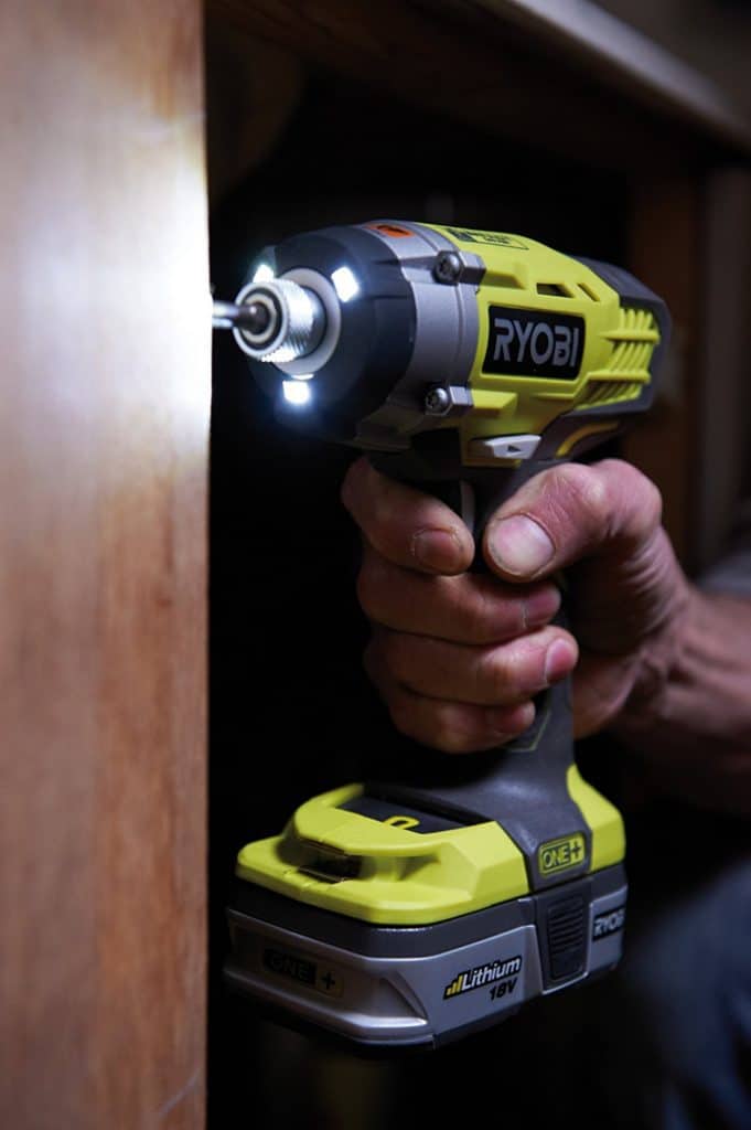 Impact driver that is included in some combo power tool sets