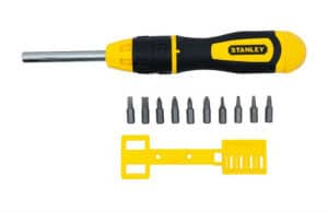 Stanley Multibit Ratchet Screw Driver and Bits Review