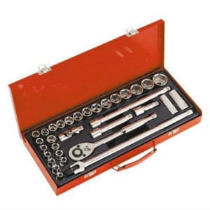 Sealey AK693 Square Drive Metric 6 Point Socket Set Review