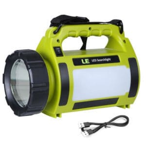 LE 1000lm USB Rechargeable LED Spotlight Review