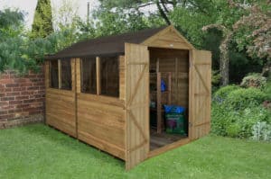 Forest Garden 10x8 Apex Overlap Garden Workshop Shed Review