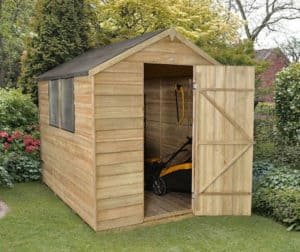 Forest Garden 8x6 Apex Overlap Garden Shed Review