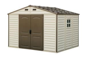 Woodside 10 x 8 Vinyl Storage shed Review