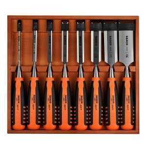 Bahco 424-P Bevel Edge Chisel Set 8 Wood Box Review