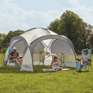 Clifford James 12ft x 12ft Waterproof Shelter Review - great for taking camping or using in the garden