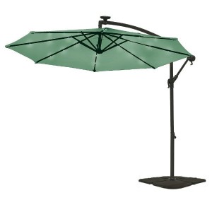 Clifford James 2.7M Solar Powered LED Patio Parasol Review