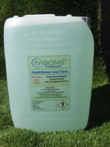 IVISONS LIQUID IRON LAWN TONIC DOUBLE STRENGTH MOSS KILLER SULPHATE HYDRATE REVIEW