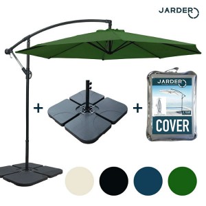 Jarder Parasol Set - 3m Cantilever Garden Parasol Review