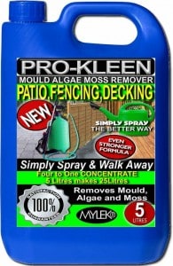 PROKLEEN 5 Litre Mould Algae & Moss Killer Review