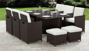 Bella Life Seater 10 Rattan Cube Garden Furniture Set Review