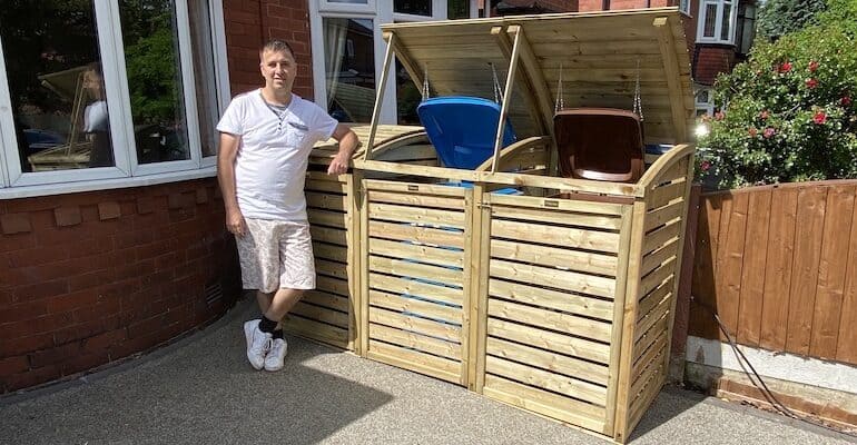 Top Wooden Wheelie Bin Storage Ideas