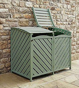 Other Sage Green Double Wheelie Bin Storage Review