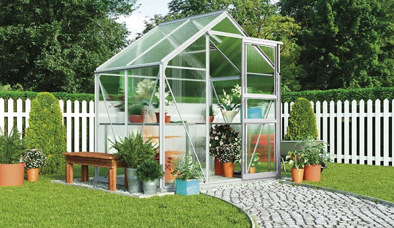 Best Greenhouse Reviews -Buyers Guide and our Top 6 Picks including wood and steel greenhouses