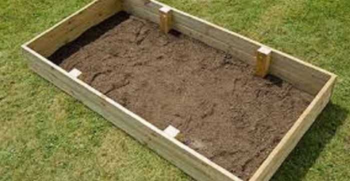 How to make raised beds - Step 1