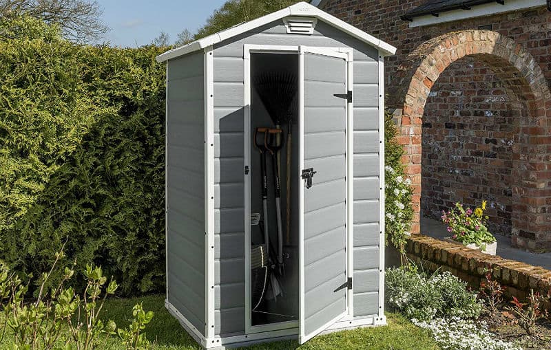 We have reviewed many sheds over the year so we decided to do a round up of the best small sheds for those looking for something that fits into a smaller area. We compared plastic, metal and wooden sheds with plastic being a popular choice, especially the Keter range of plastic sheds