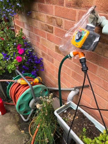 Outside gardening tap