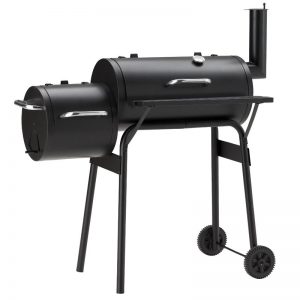 Landman 53cm Tennessee 100 Charcoal Barbecue with Smoker