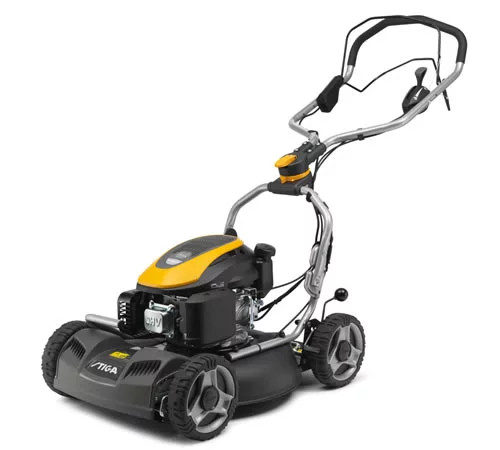 Stiga Multiclip 950 VE Series 9 Expert Electric Start Petrol Mulching Mower side view