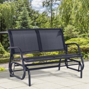 Sardinia Steel Glider Bench