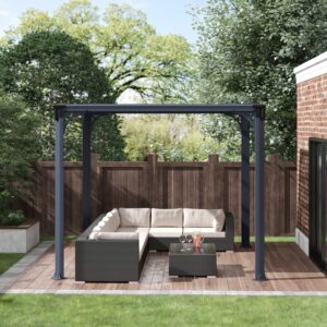 Palram Milano Aluminium Hardtop Gazebo