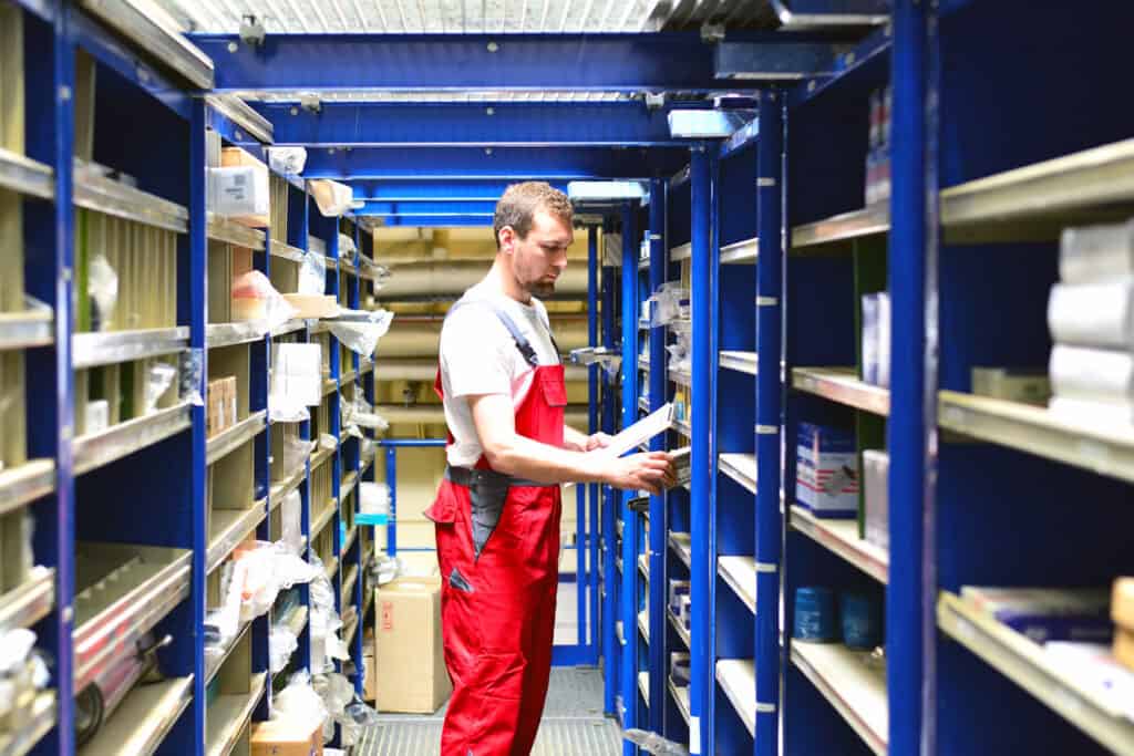 industrial shelving and racking