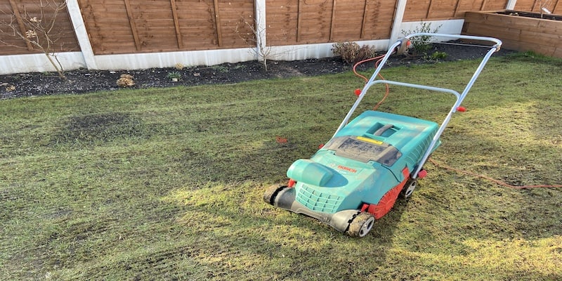 Bosch 1100 AVR Vericutter Scarifier Review after 3 years of testing. Full detailed review where I talk about build quality, performance & the pros and cons.