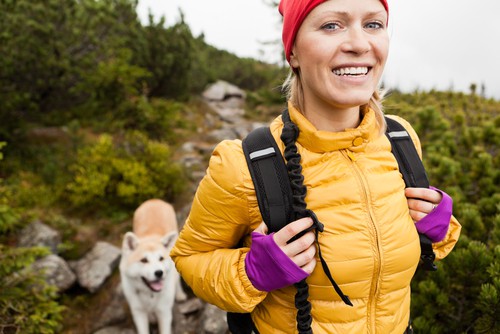 Choosing a coat for dog walking