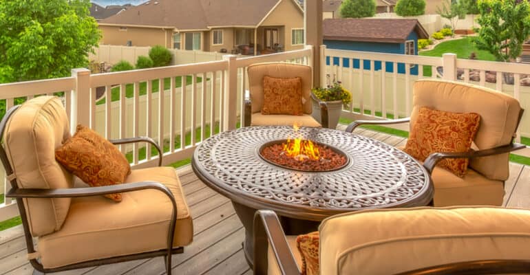 Some of the best patio tables with fire pits