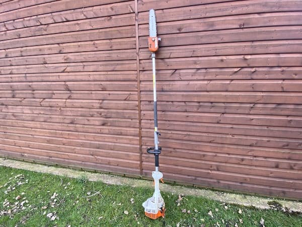 STIHL pole pruner long reach petrol chainsaw