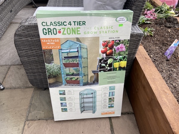 Gro Zone 4 tier mini grow house