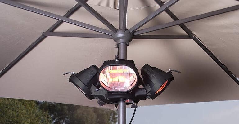 Best parasol heaters, comparison and reviews