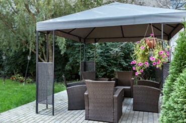 The best gazebos for windy and exposed sites - heavy duty models designed with winy areas in mind