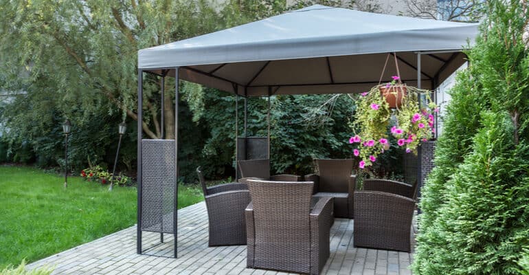 The best gazebos for windy and exposed sites - heavy duty models designed with winy areas in mind