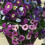 best artificial hanging baskets for a low maintenance garden and colour all year round
