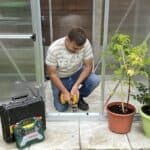 How to secure your greenhouse to a patio or concrete pad